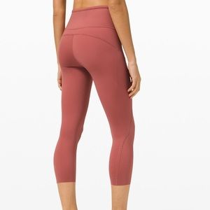 SOLD Lululemon fast and free crop size 10